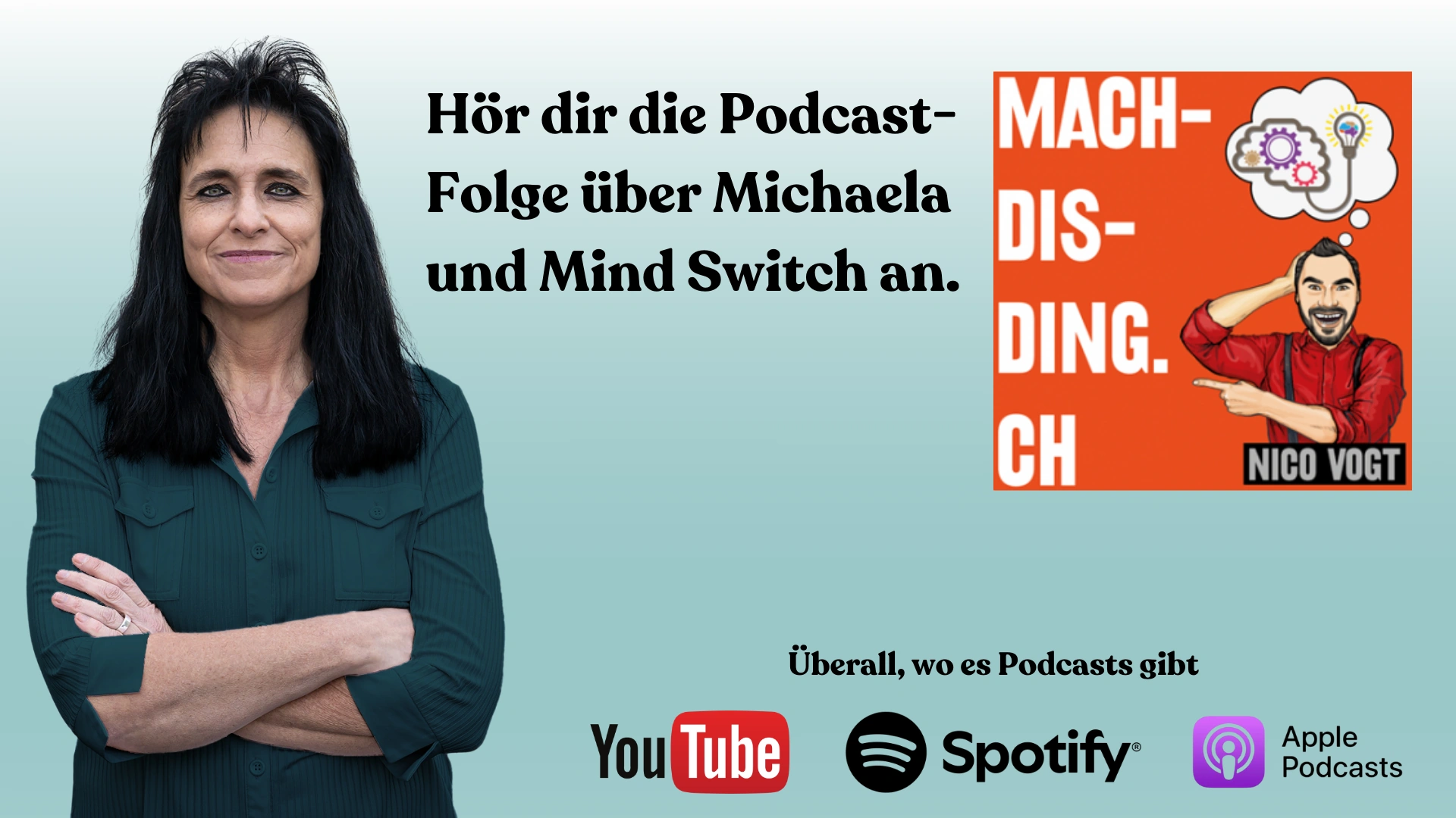 Michaela im Podcast